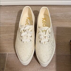 Keds Point Glitter Celebrations Lace Up